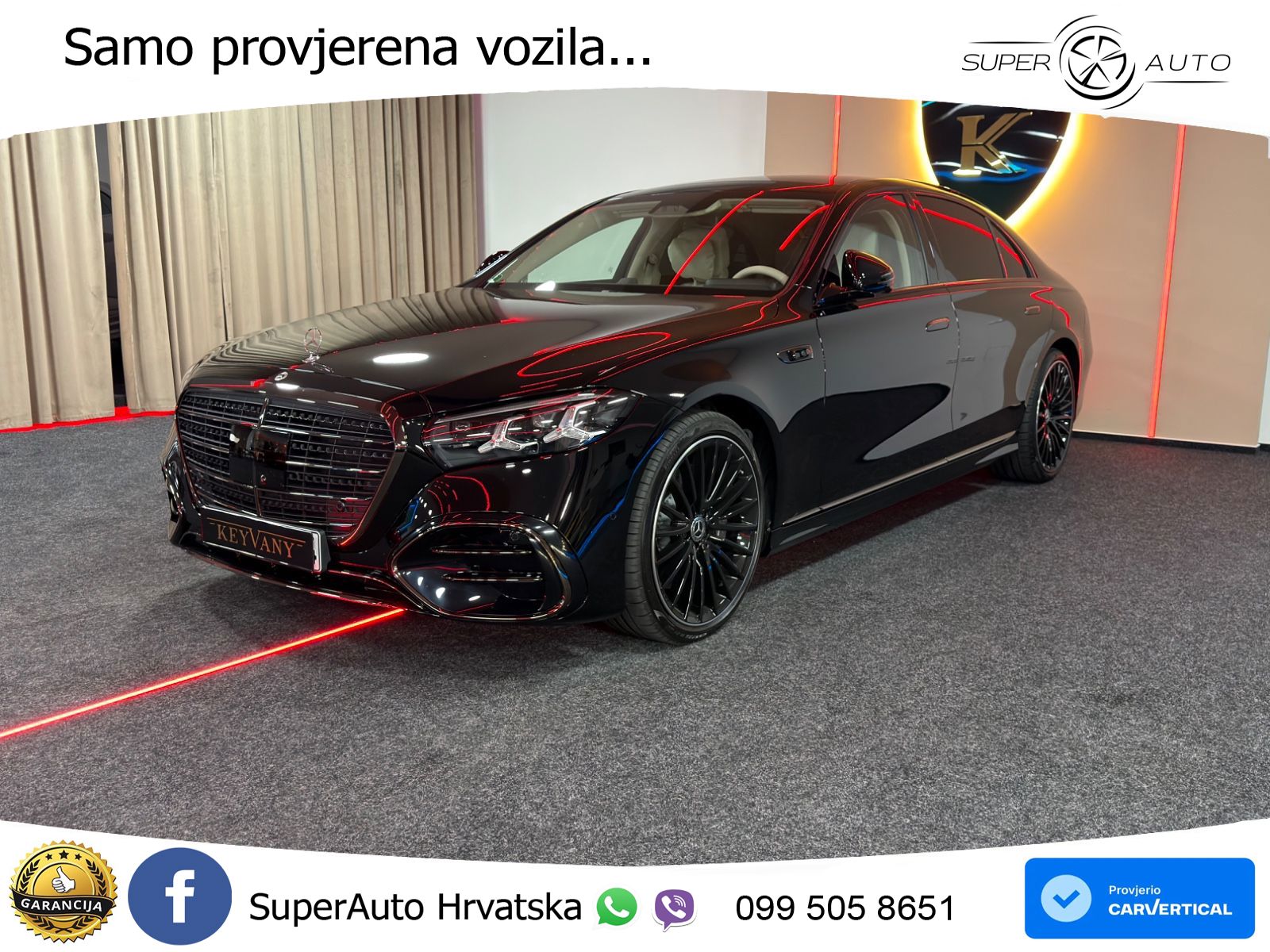 Mercedes S 450d (367 KS) EQ Boost 4MATIC 9G-TRONIC ACC+HEAD+4xGR SJED+360+PANO
