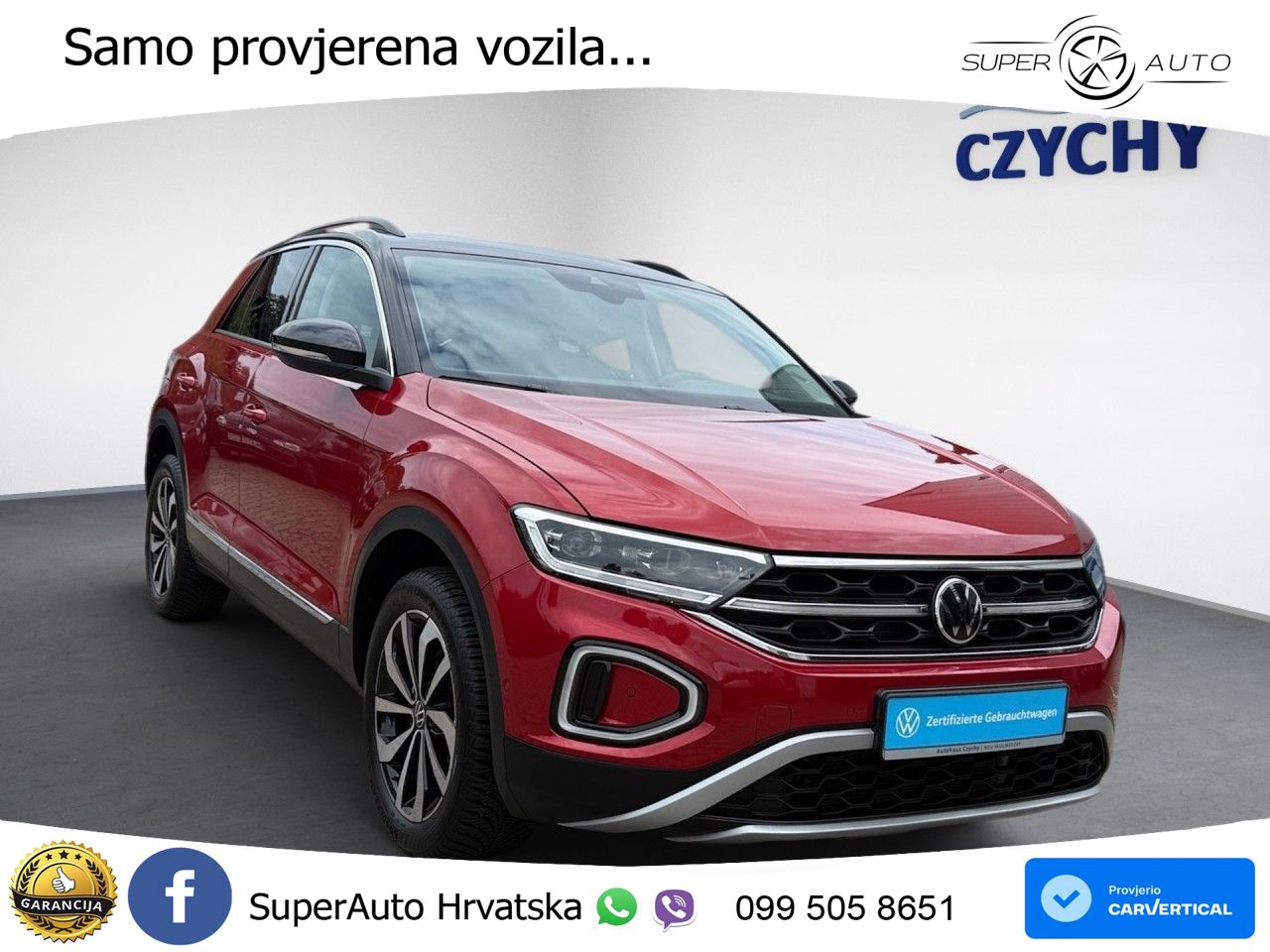 Volkswagen T-Roc 1.5 TSI (150 KS) DSG LED+GR SJED+ACC