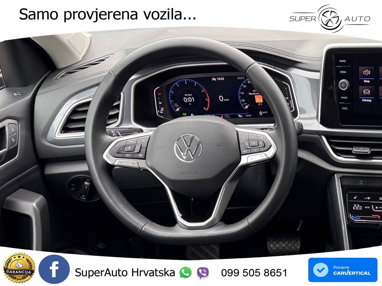 Volkswagen T-Roc 1.5 TSI (150 KS) DSG LED+GR SJED+ACC
