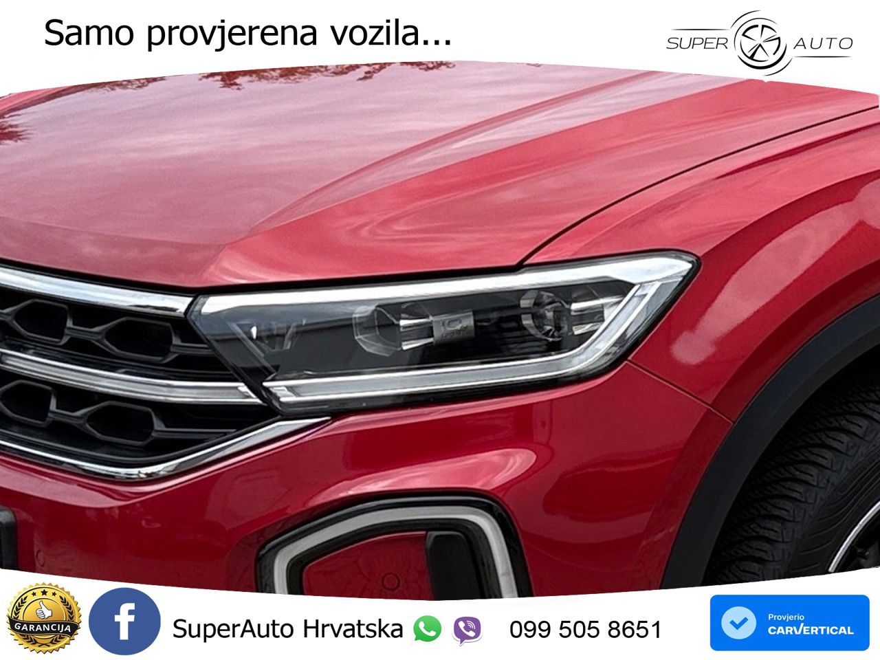 Volkswagen T-Roc 1.5 TSI (150 KS) DSG LED+GR SJED+ACC