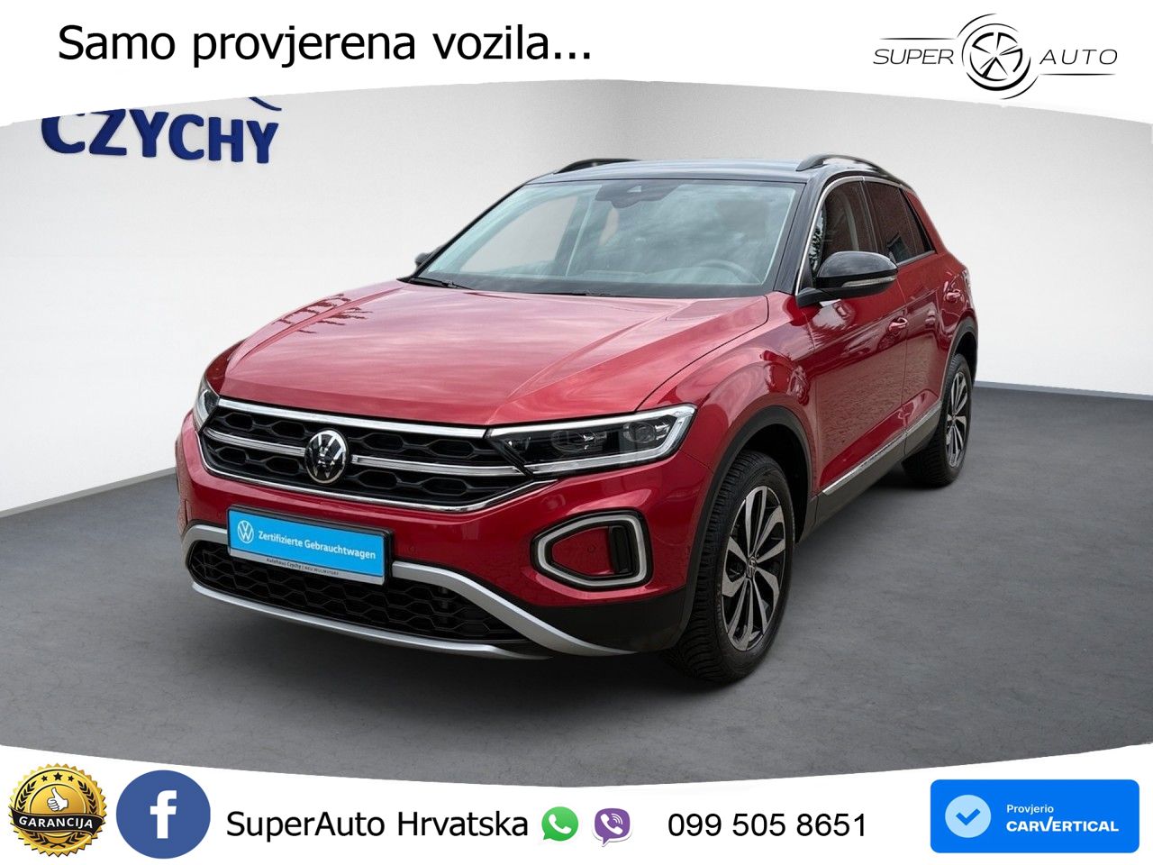 Volkswagen T-Roc 1.5 TSI (150 KS) DSG LED+GR SJED+ACC