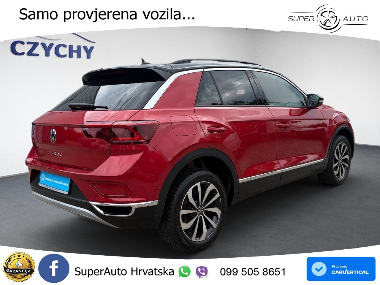 Volkswagen T-Roc 1.5 TSI (150 KS) DSG LED+GR SJED+ACC