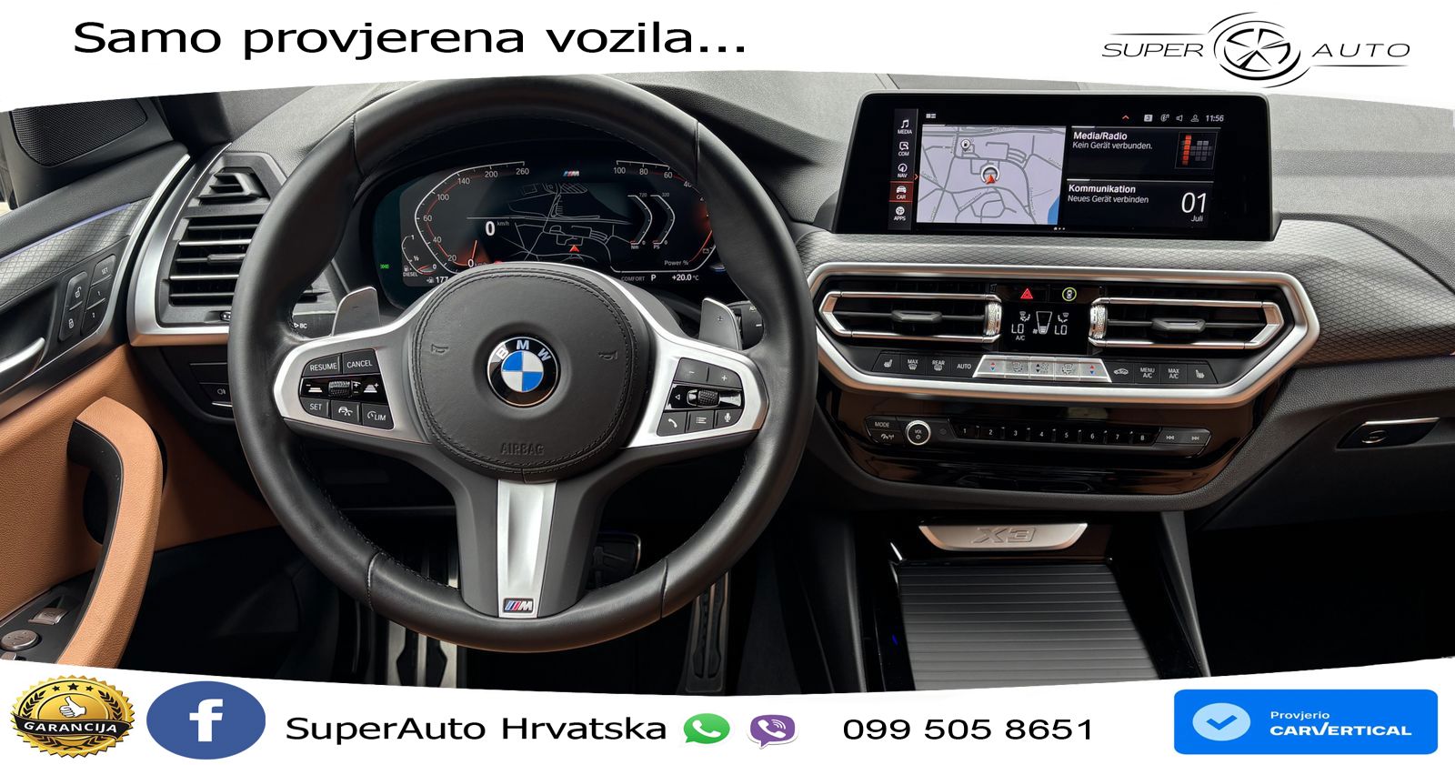 BMW X3 30d xDrive Steptronic M Sport LED+GR SJED+ACC