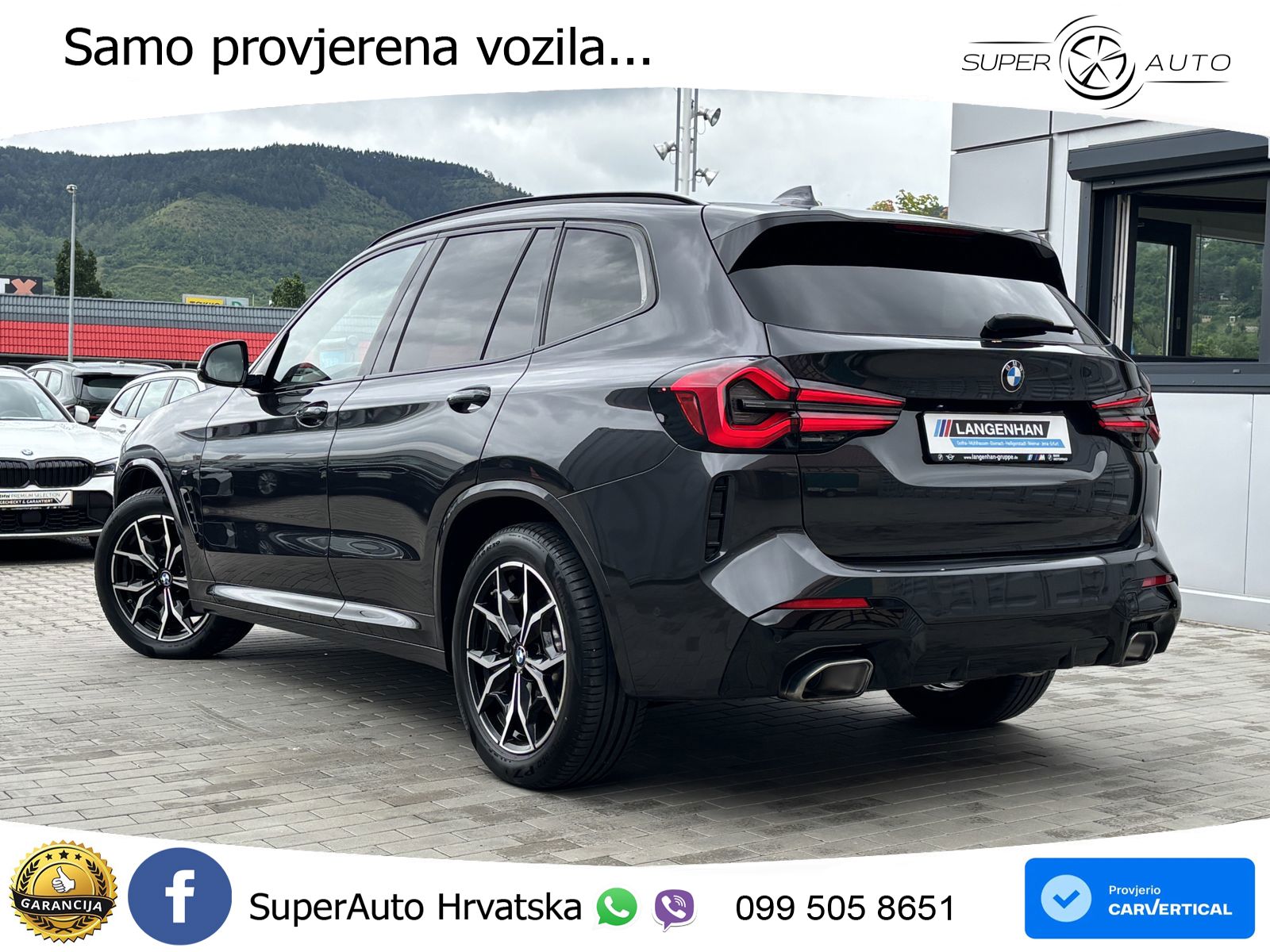 BMW X3 30d xDrive Steptronic M Sport LED+GR SJED+ACC