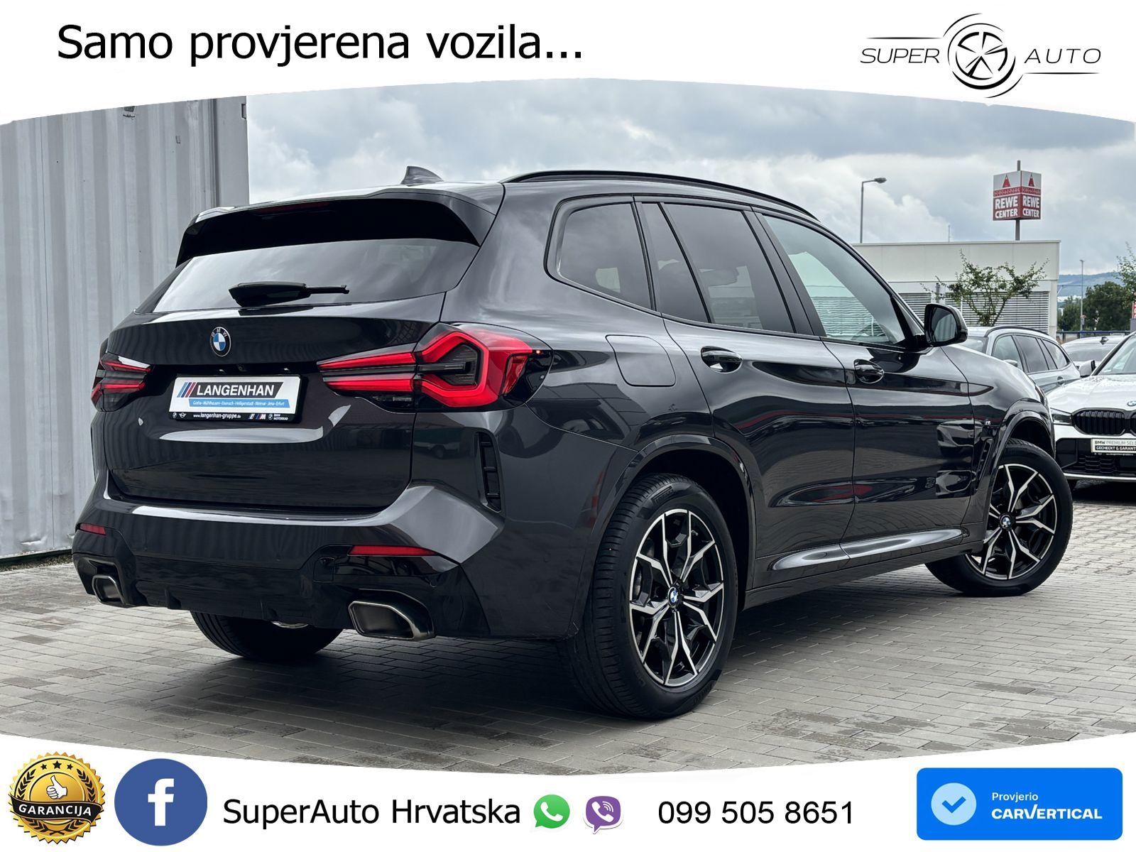 BMW X3 30d xDrive Steptronic M Sport LED+GR SJED+ACC