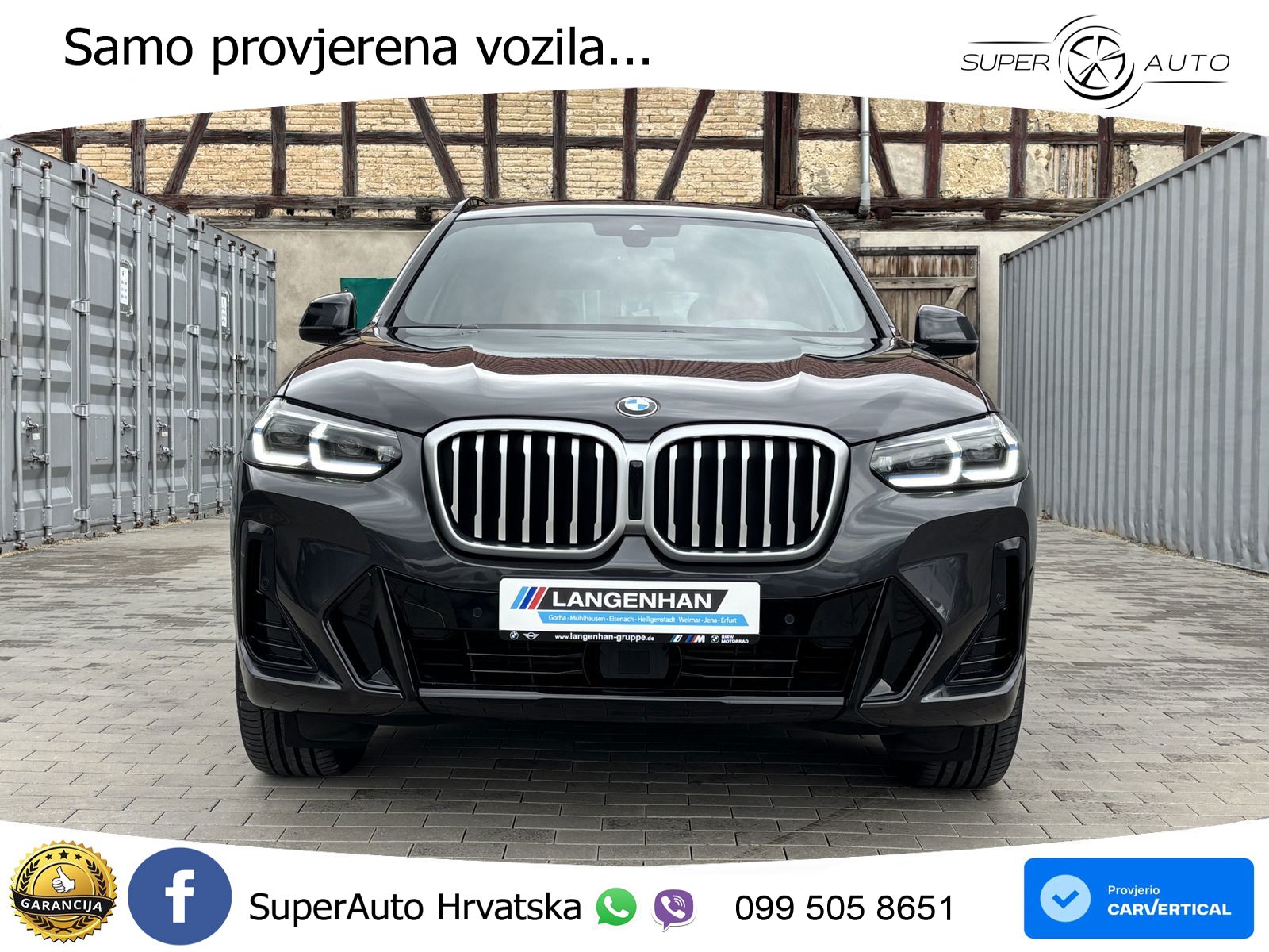 BMW X3 30d xDrive Steptronic M Sport LED+GR SJED+ACC