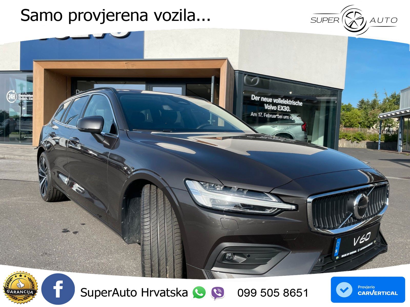Volvo V60 2.0 B4 Benzin DCT LED+GR SJED+ACC