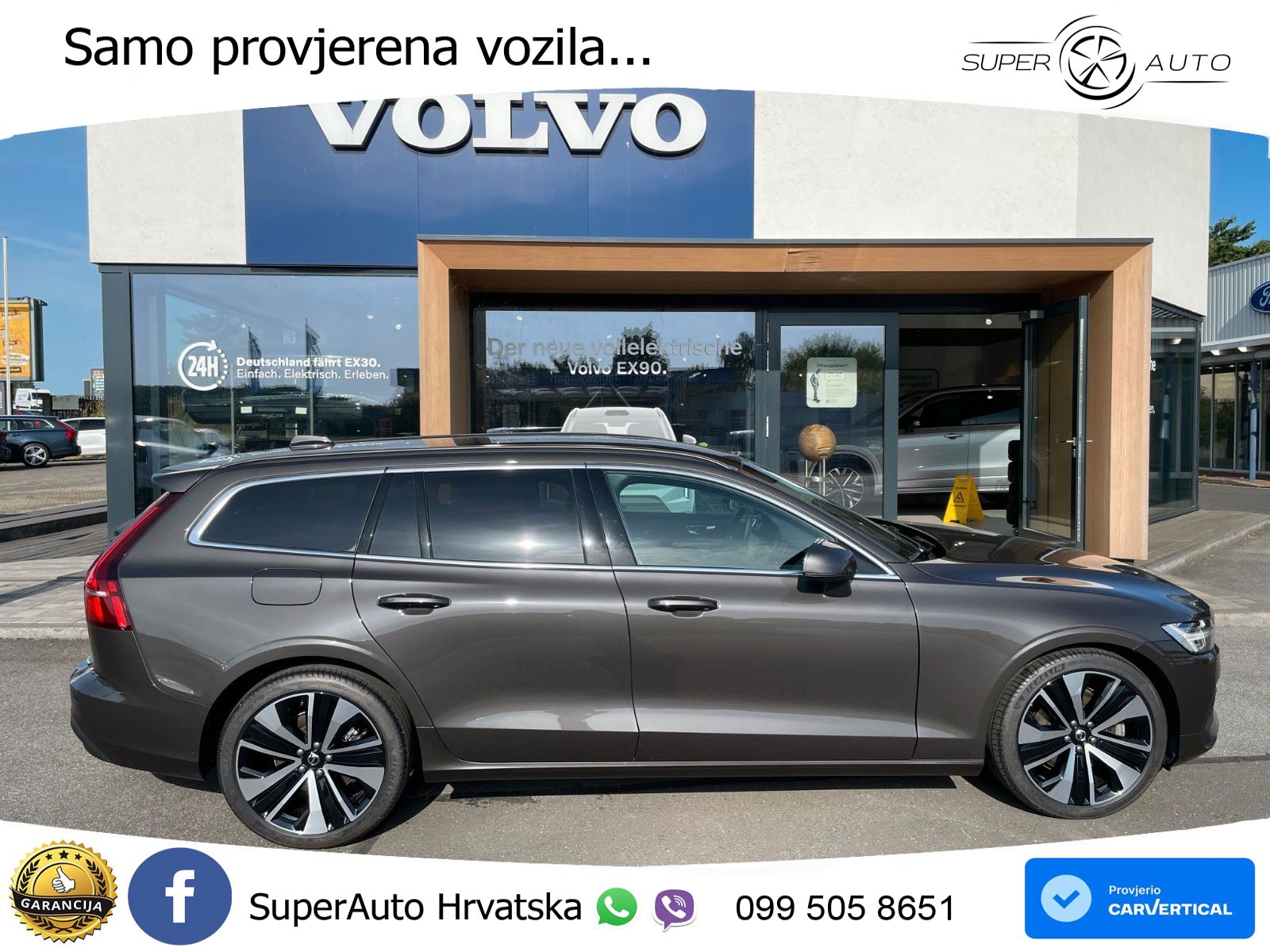 Volvo V60 2.0 B4 Benzin DCT LED+GR SJED+ACC
