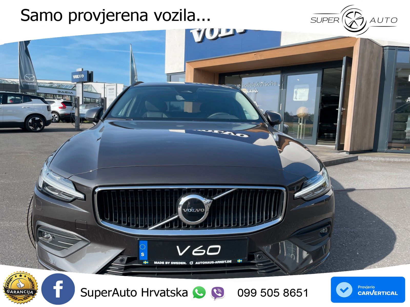 Volvo V60 2.0 B4 Benzin DCT LED+GR SJED+ACC
