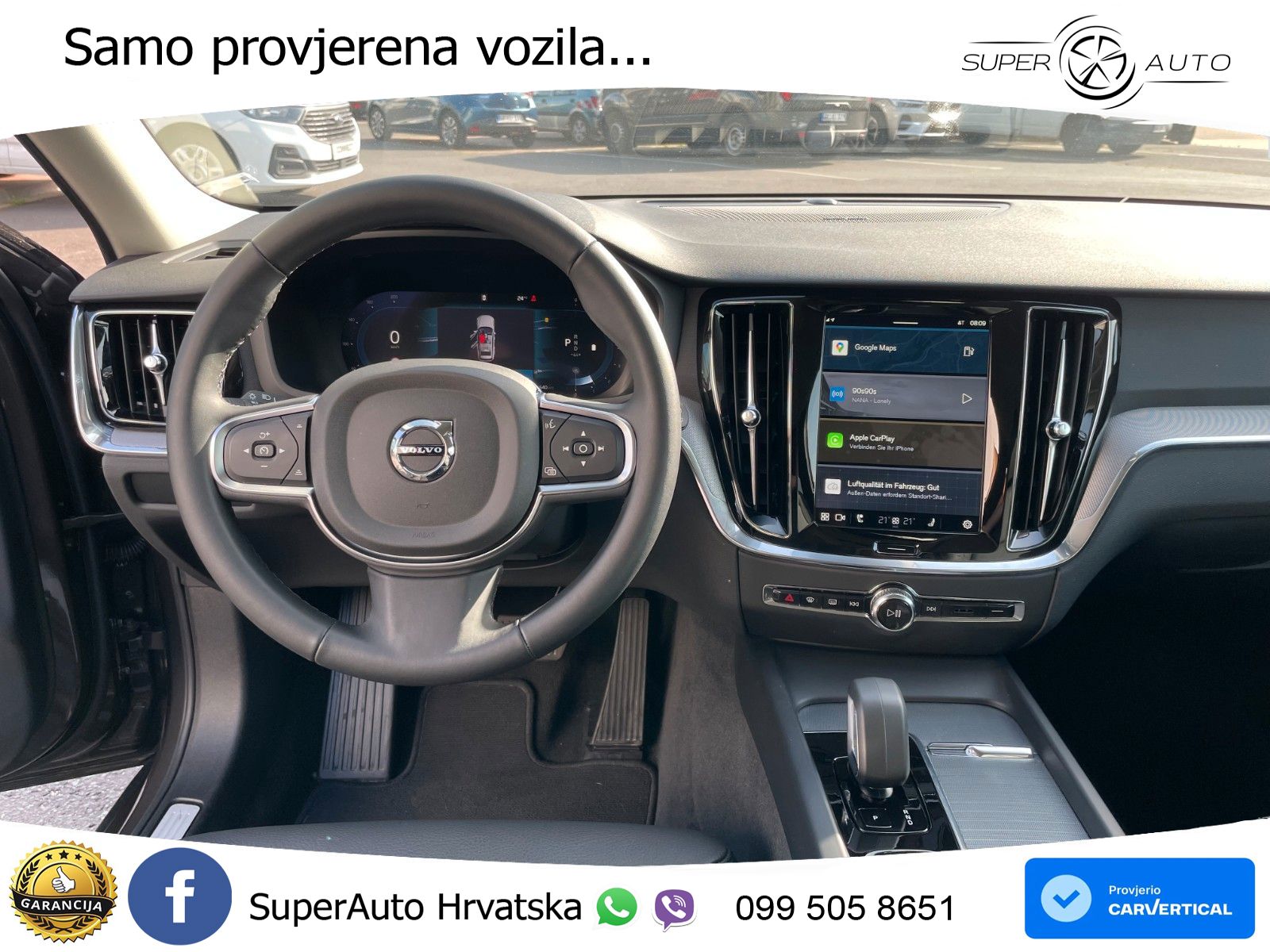 Volvo V60 2.0 B4 Benzin DCT LED+GR SJED+ACC