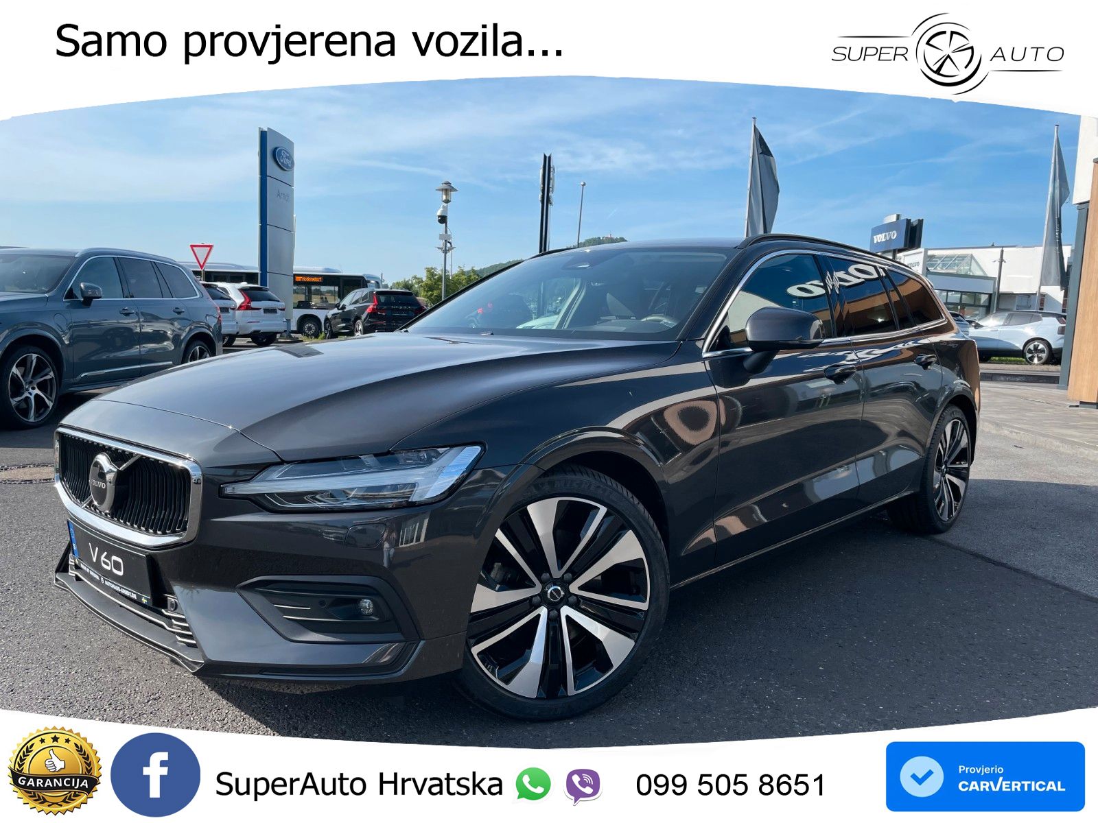 Volvo V60 2.0 B4 Benzin DCT LED+GR SJED+ACC