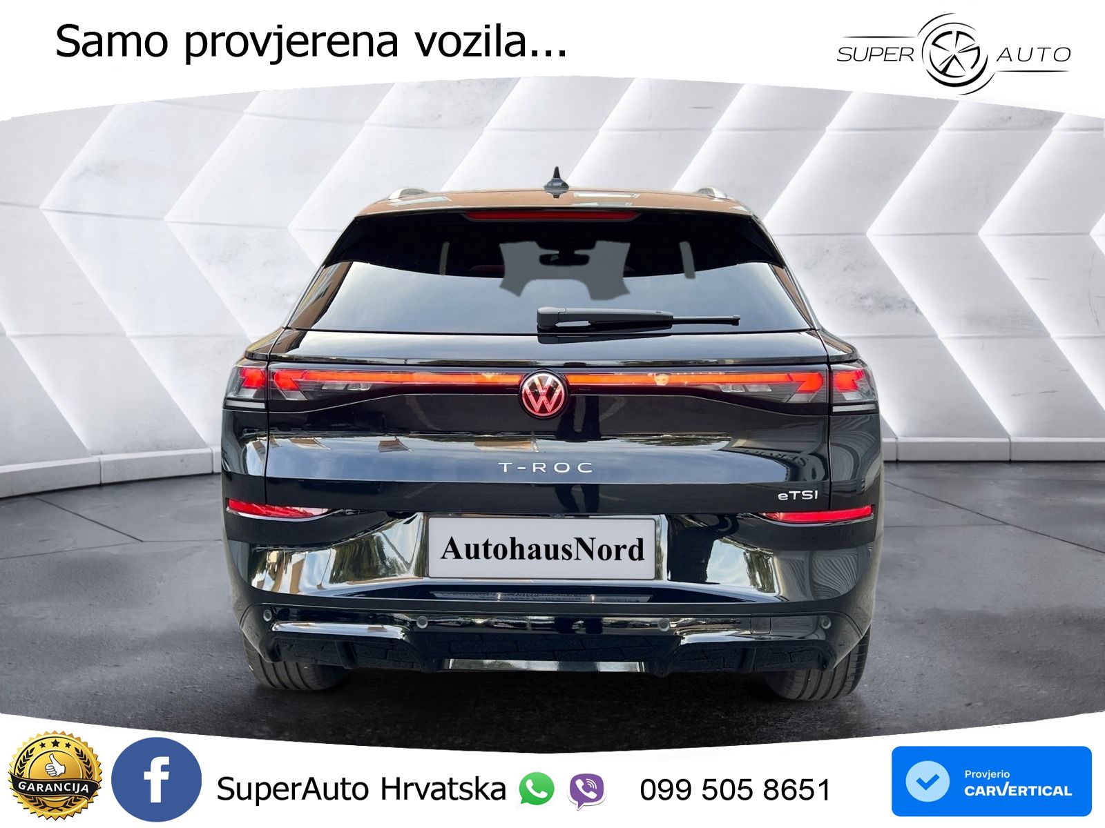Volkswagen T-Roc 1.5 eTSI (150 KS)  DSG R-Line LED+GR SJED+ACC
