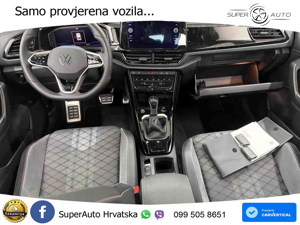 Volkswagen T-Roc 1.5 TSI (150 KS) DSG R-Line LED+GR SJED+ACC