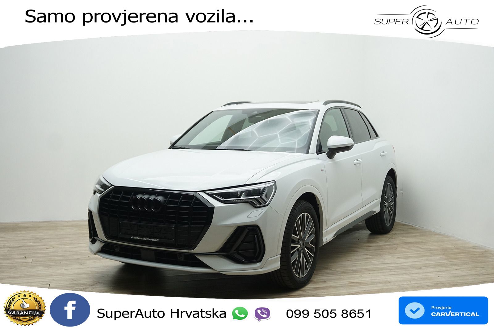 Audi Q3 35 TFSI (150 KS) S tronic S line MATRIX+GR SJED+KAM