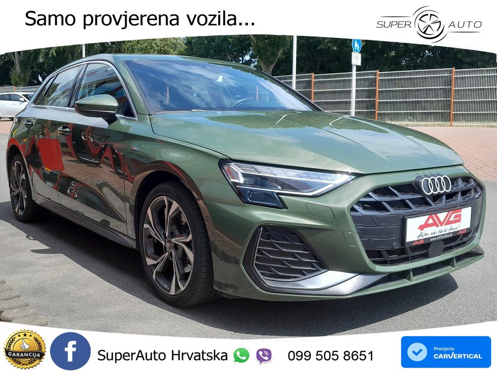 Audi A3 Sportback 40 TFSI e (204 KS) Plug-in Hybrid S tronic S line LED+ACC