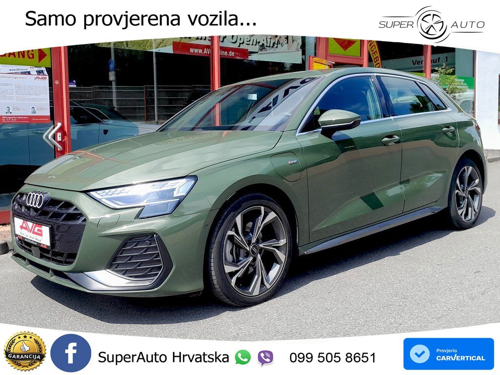 Audi A3 Sportback 40 TFSI e (204 KS) Plug-in Hybrid S tronic S line LED+ACC