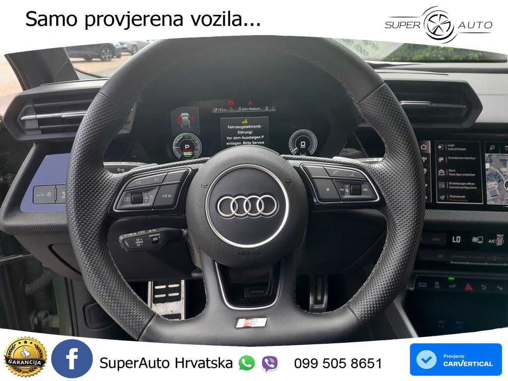 Audi A3 Sportback 40 TFSI e (204 KS) Plug-in Hybrid S tronic S line LED+ACC