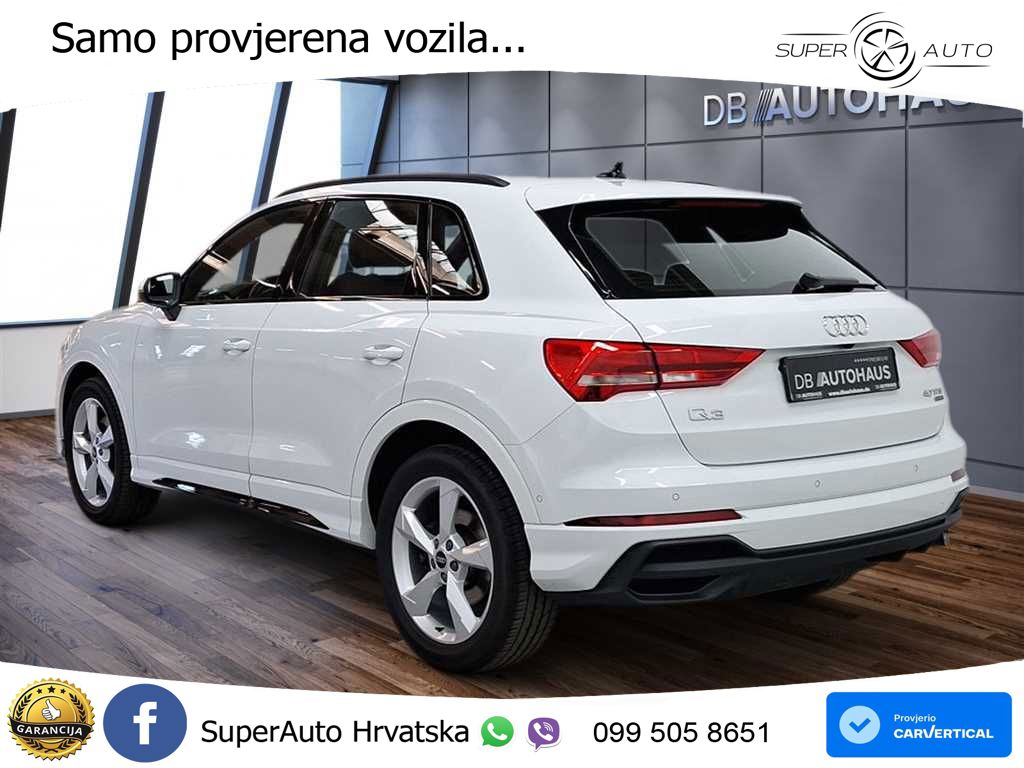 Audi Q3 40 TFSI (190 KS) quattro S tronic S line LED+GR SJED+ACC