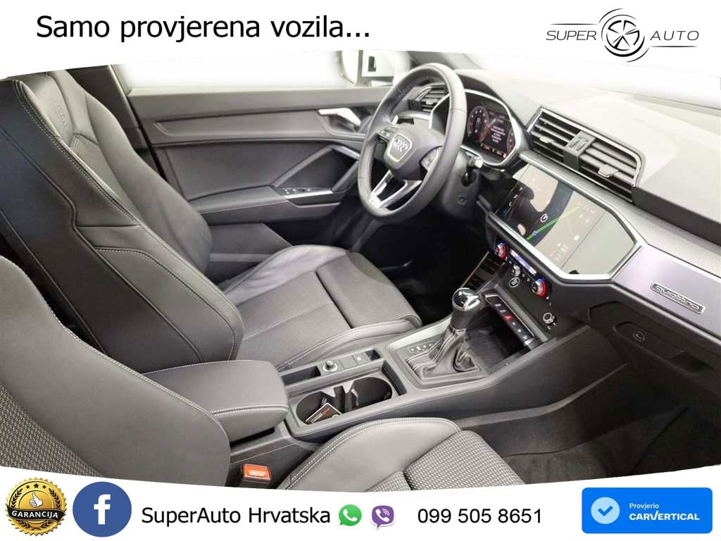 Audi Q3 40 TFSI (190 KS) quattro S tronic S line LED+GR SJED+ACC