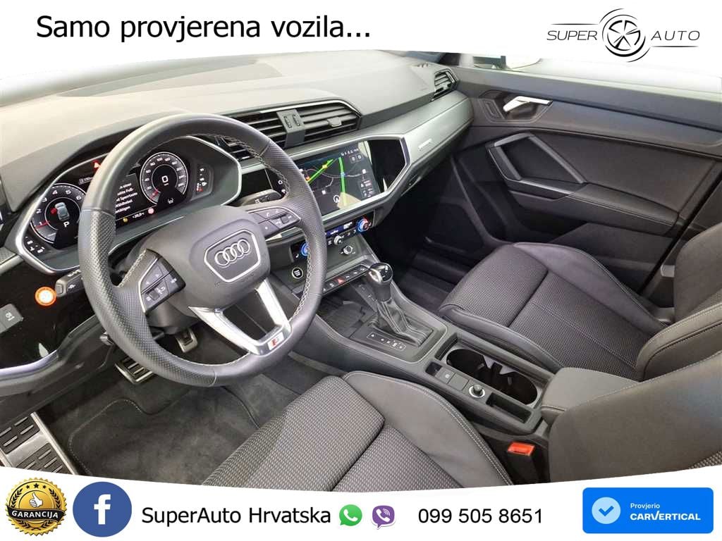 Audi Q3 40 TFSI (190 KS) quattro S tronic S line LED+GR SJED+ACC