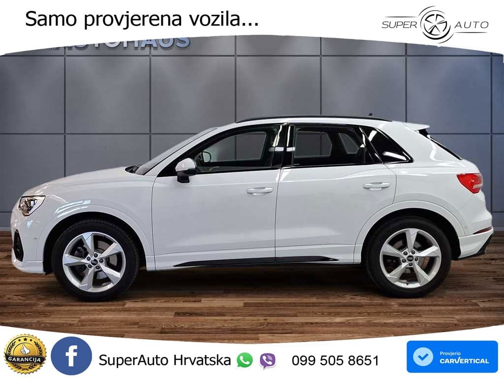 Audi Q3 40 TFSI (190 KS) quattro S tronic S line LED+GR SJED+ACC