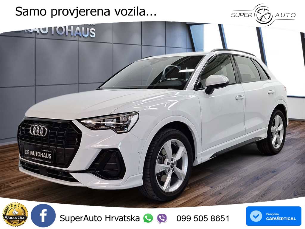 Audi Q3 40 TFSI (190 KS) quattro S tronic S line LED+GR SJED+ACC