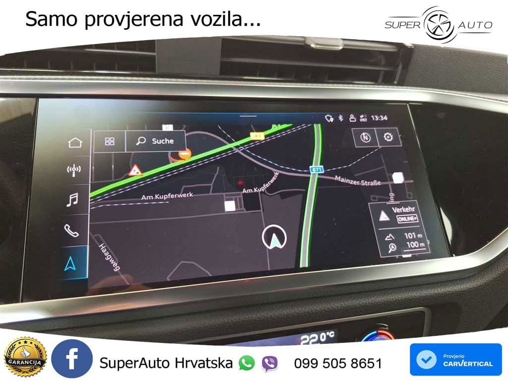 Audi Q3 40 TFSI (190 KS) quattro S tronic S line LED+GR SJED+ACC