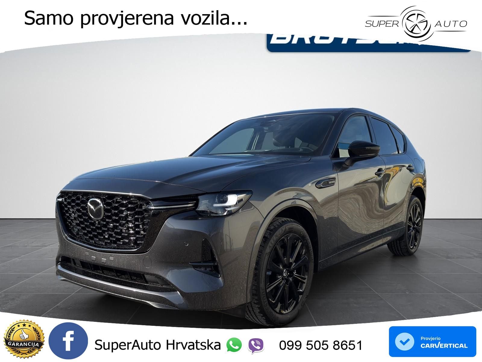 Mazda CX-60 3.3 e-Skyactiv D (254 KS) AWD Automatic MATRIX+GR SJED+KAM