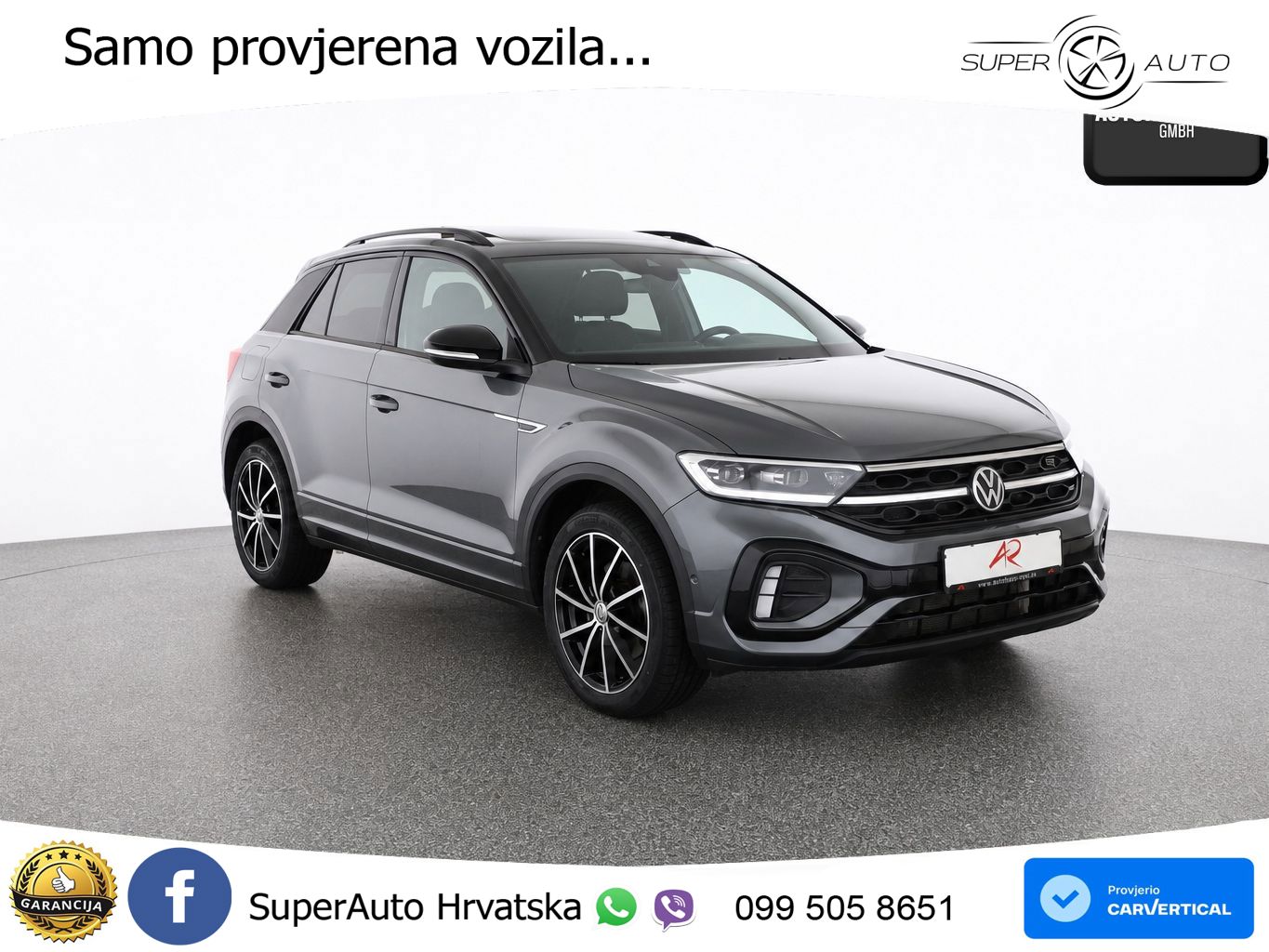 Volkswagen T-Roc I 2.0 TDI (150 KS) DSG MATRIX+GR SJED+KAM