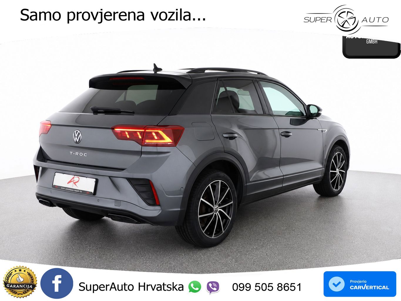 Volkswagen T-Roc I 2.0 TDI (150 KS) DSG MATRIX+GR SJED+KAM
