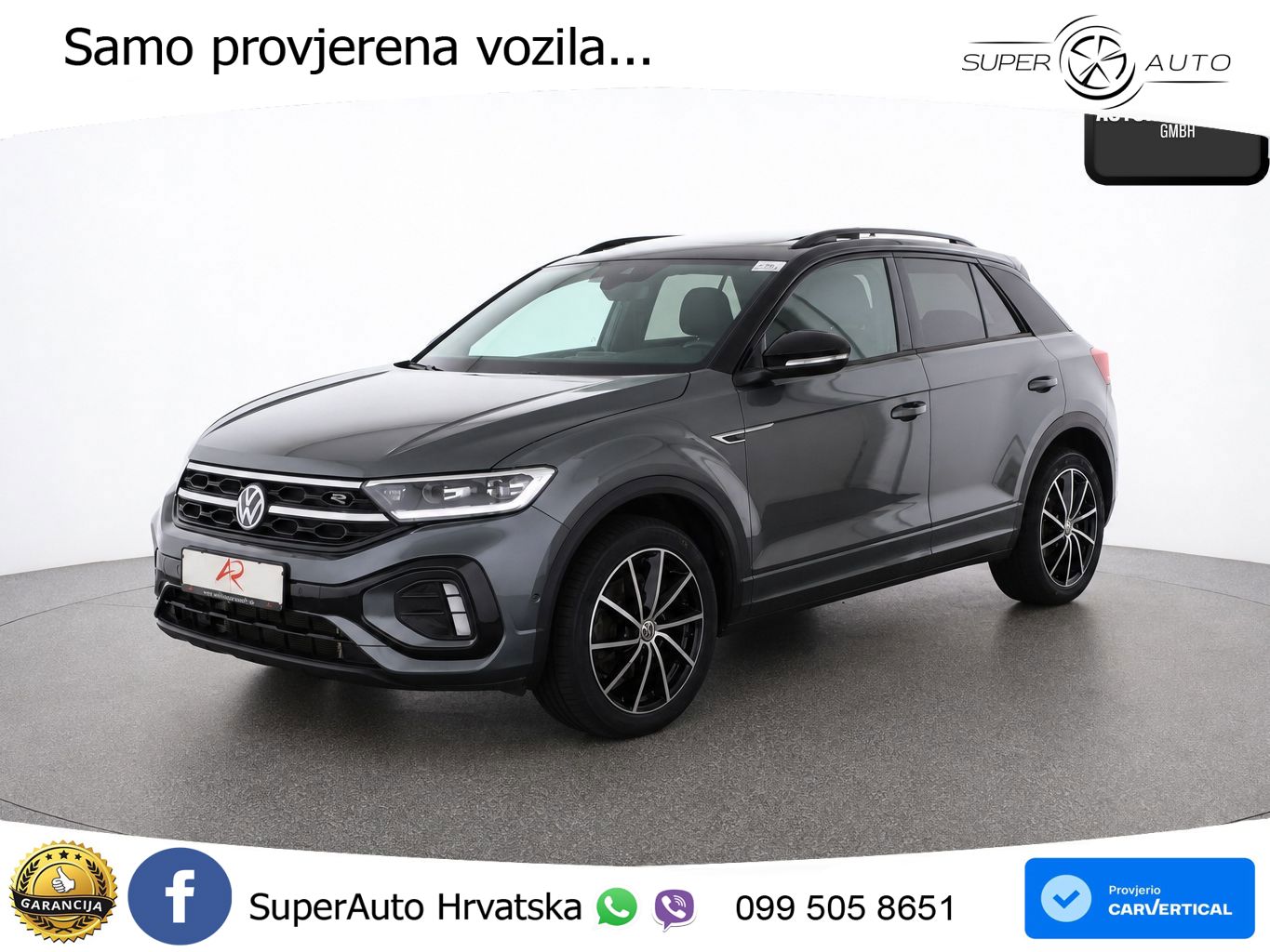 Volkswagen T-Roc I 2.0 TDI (150 KS) DSG MATRIX+GR SJED+KAM