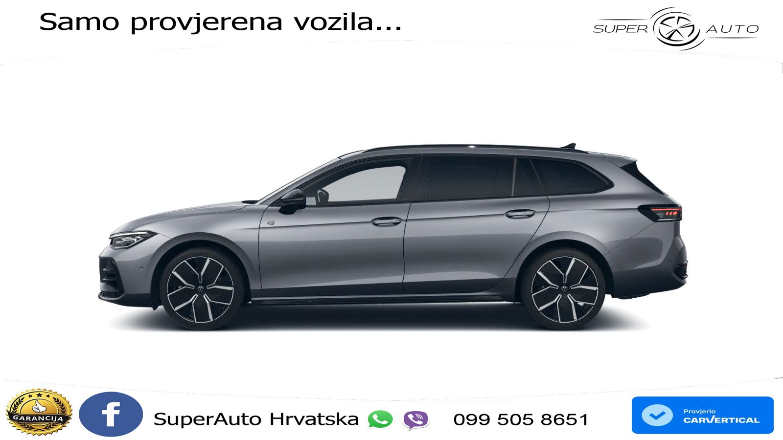 Volkswagen Passat Variant 2.0 TSI (265 KS) 4MOTION DSG R-Line LED+GR SJED+ACC