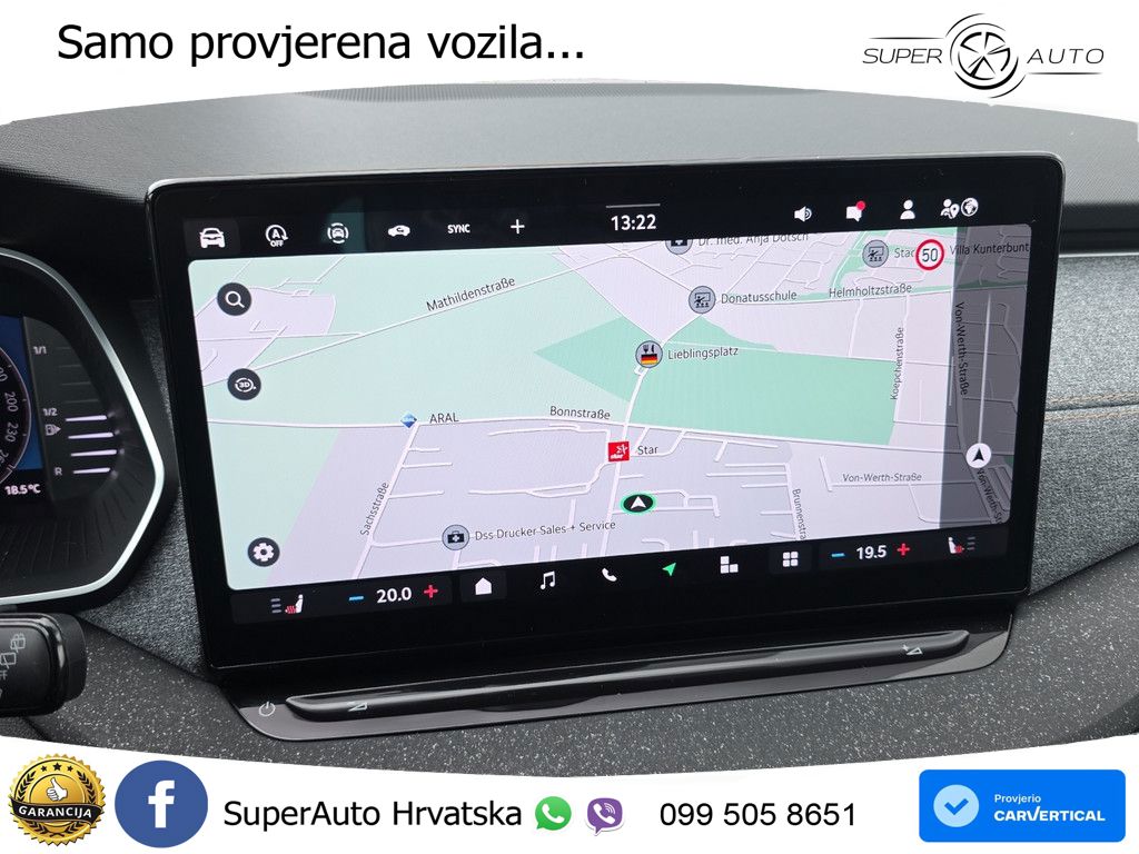 Škoda Octavia Combi 2.0 TDI (150 KS) DSG LED+GR SJED+ACC