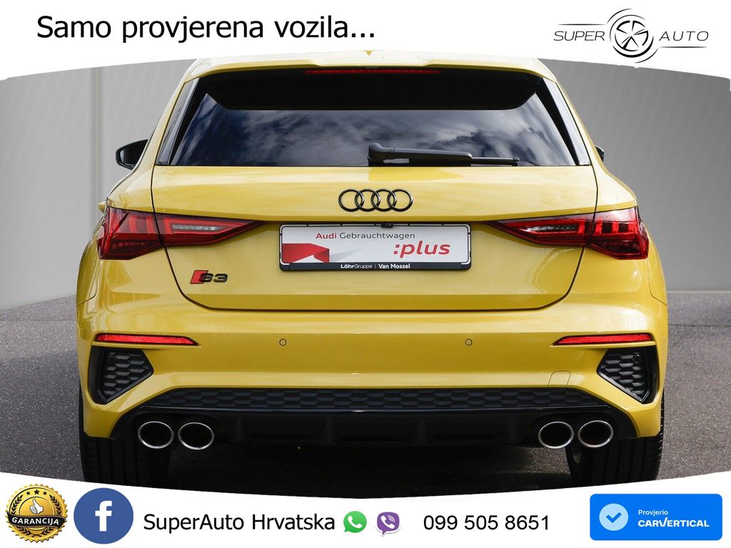Audi S3 2.0 TFSI (310 KS) quattro S tronic MATRIX+GR SJED+KAM