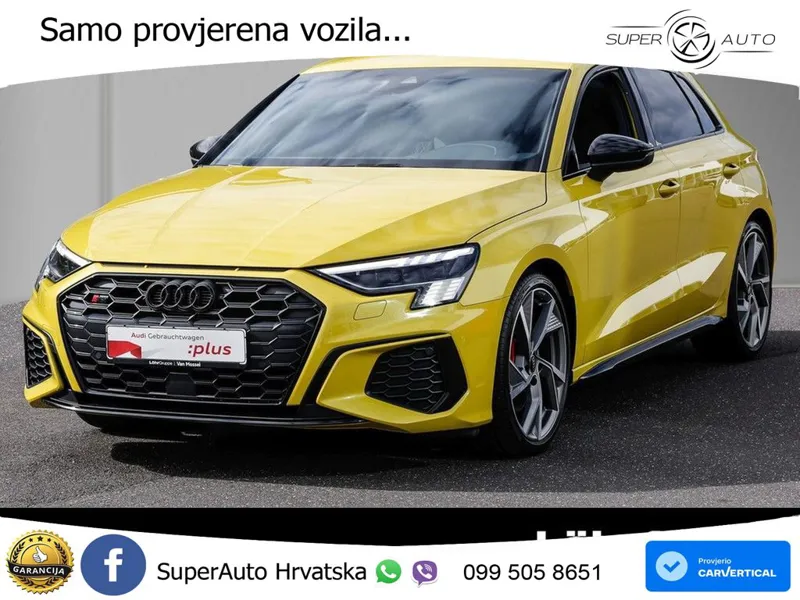 Audi S3 2.0 TFSI (310 KS) quattro S tronic MATRIX+GR SJED+KAM