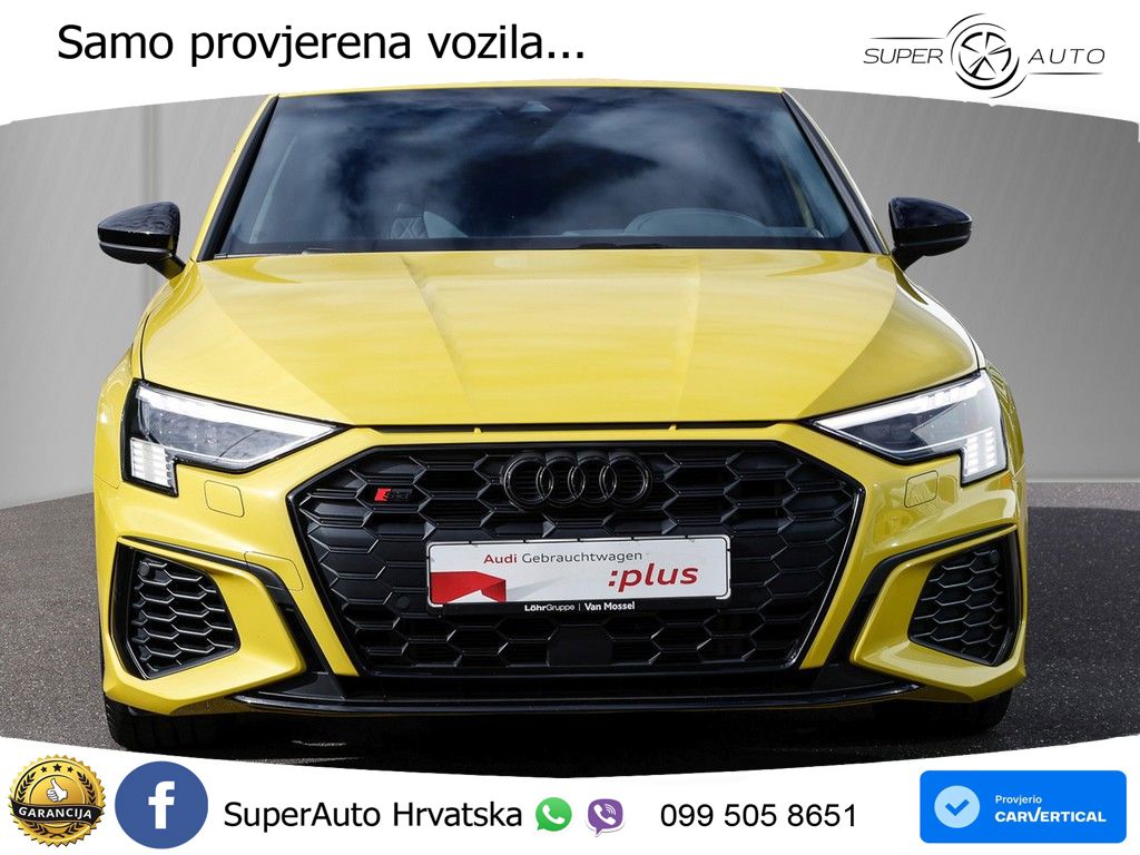 Audi S3 2.0 TFSI (310 KS) quattro S tronic MATRIX+GR SJED+KAM