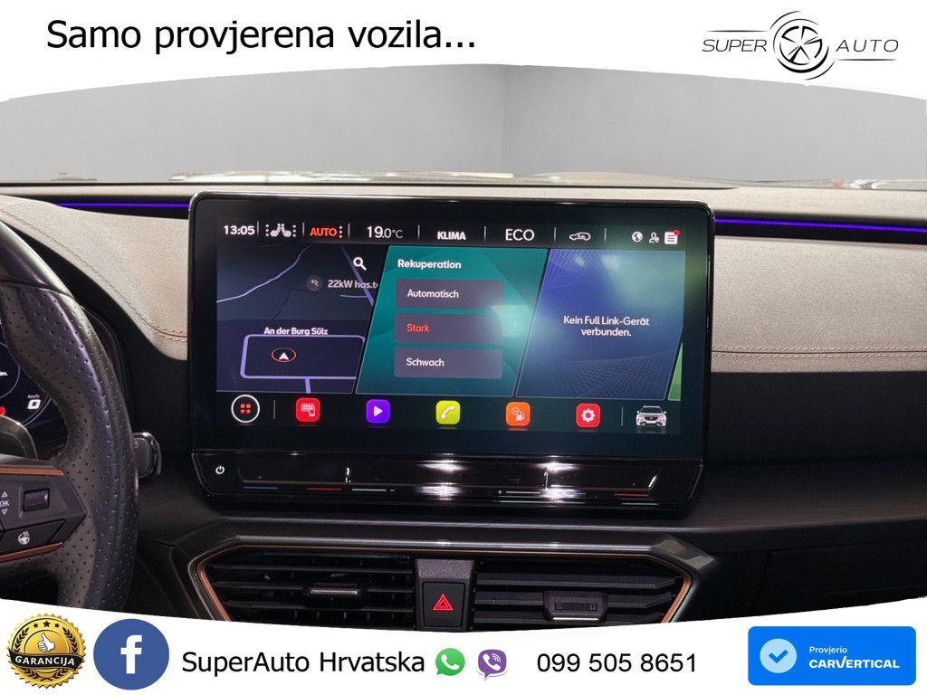 Cupra Formentor 1.4 TSI (245 KS) e-Hybrid DSG VZ LED+GR SJED+ACC