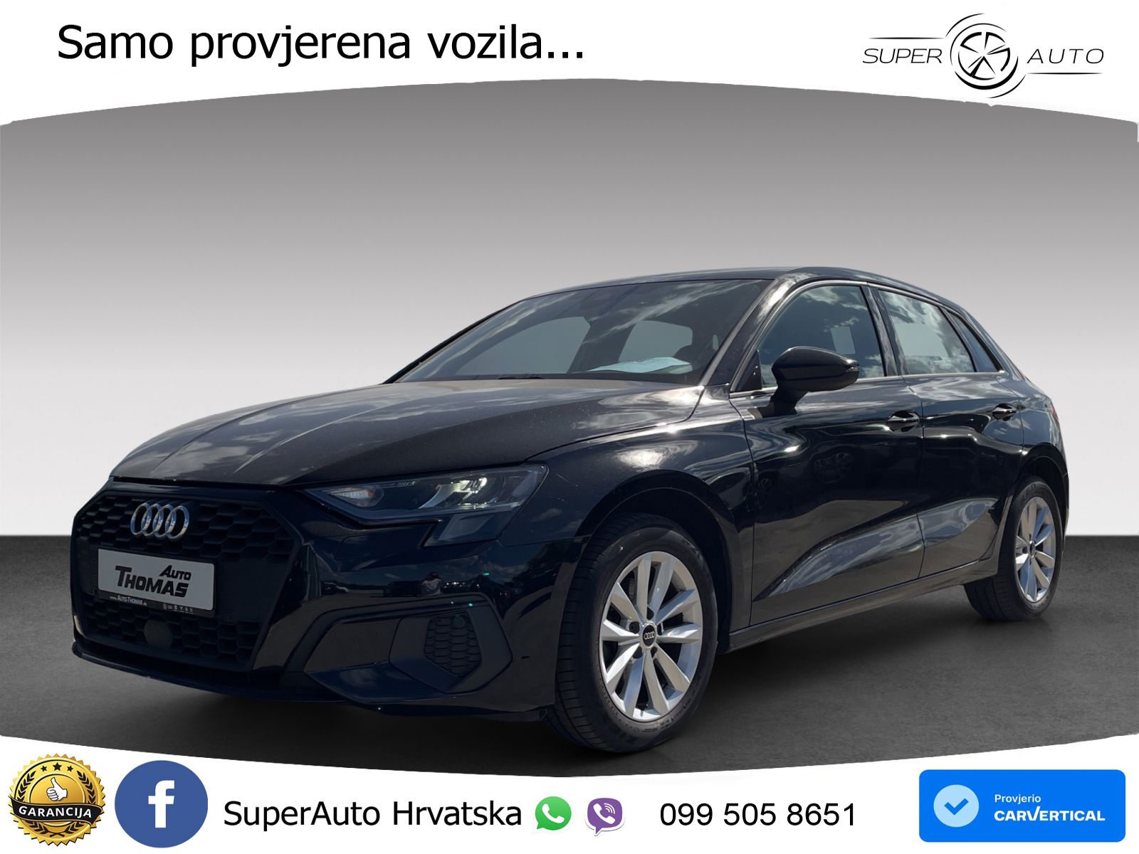 Audi A3 30 TDI (116 KS)
