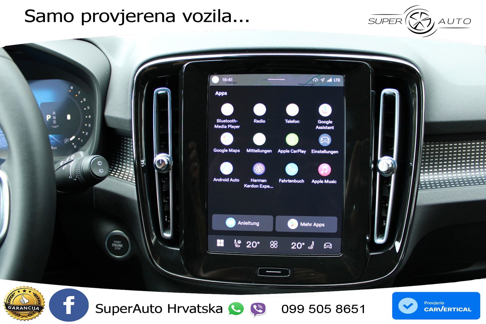 Volvo XC40 2.0 B3 163 KS Automatic LED+GR SJED+ACC