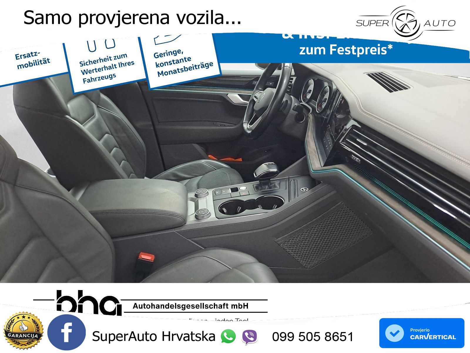 Volkswagen Touareg 3.0 V6 TDI (231 KS) 4MOTION Tiptronic ZRAČNI+ACC+4xGR SJED+KAM