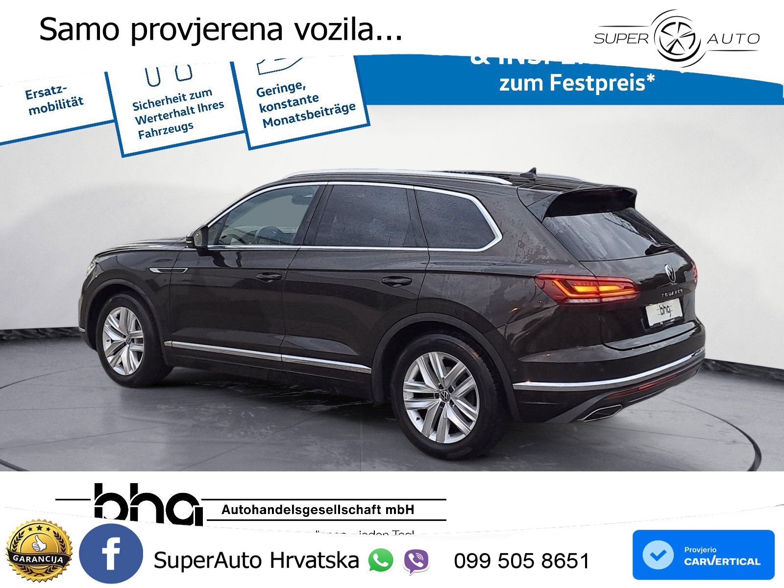 Volkswagen Touareg 3.0 V6 TDI (231 KS) 4MOTION Tiptronic ZRAČNI+ACC+4xGR SJED+KAM