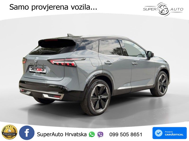 Nissan Qashqai 1.3 DIG-T (158 KS) Xtronic Tekna ACC+HEAD+GR SJED+360+PANO