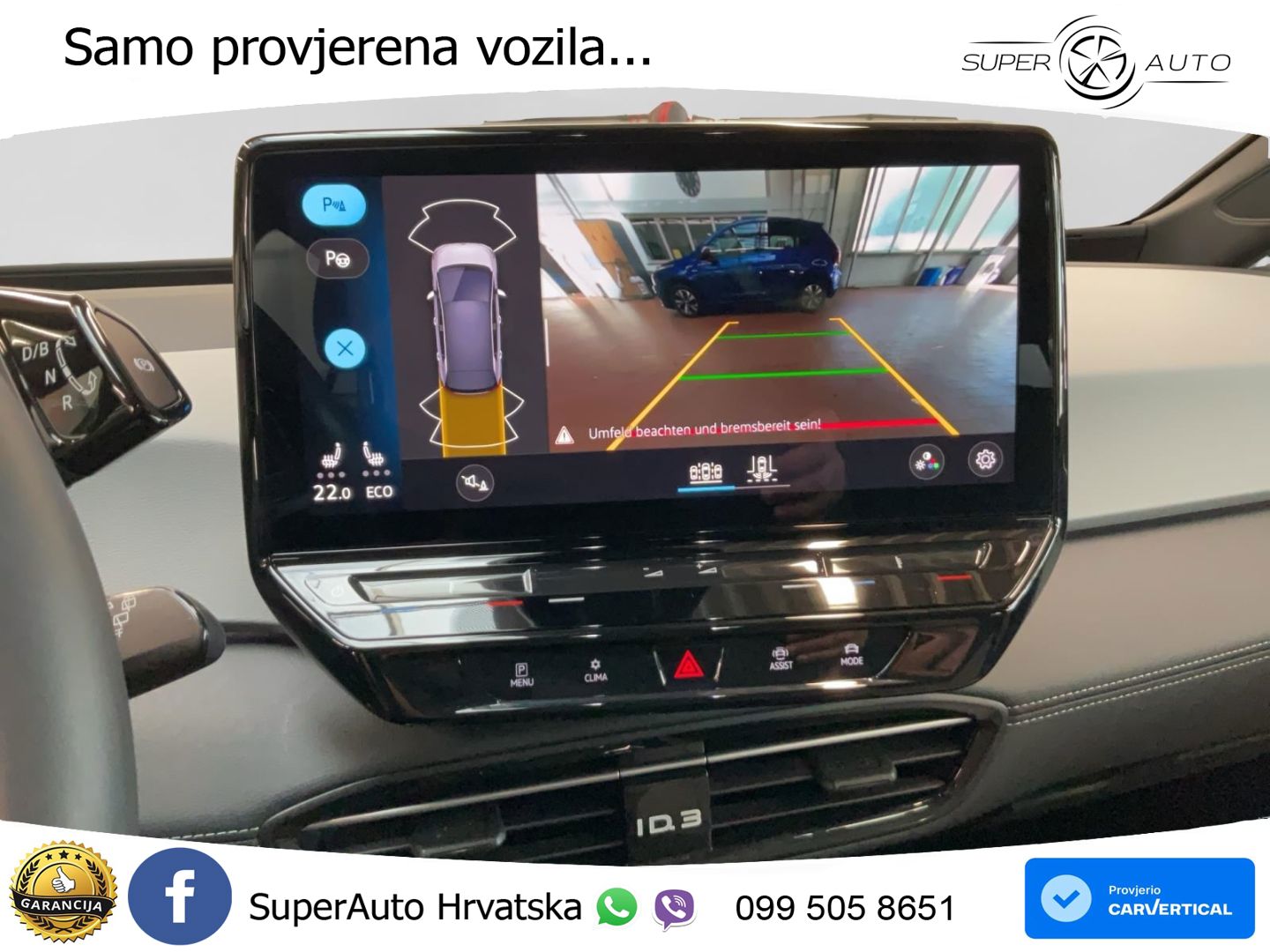 Volkswagen ID.3 Pro 62 kWh (204 KS) LED+GR SJED+ACC