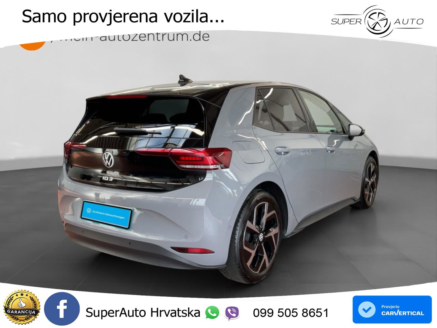 Volkswagen ID.3 Pro 62 kWh (204 KS) LED+GR SJED+ACC