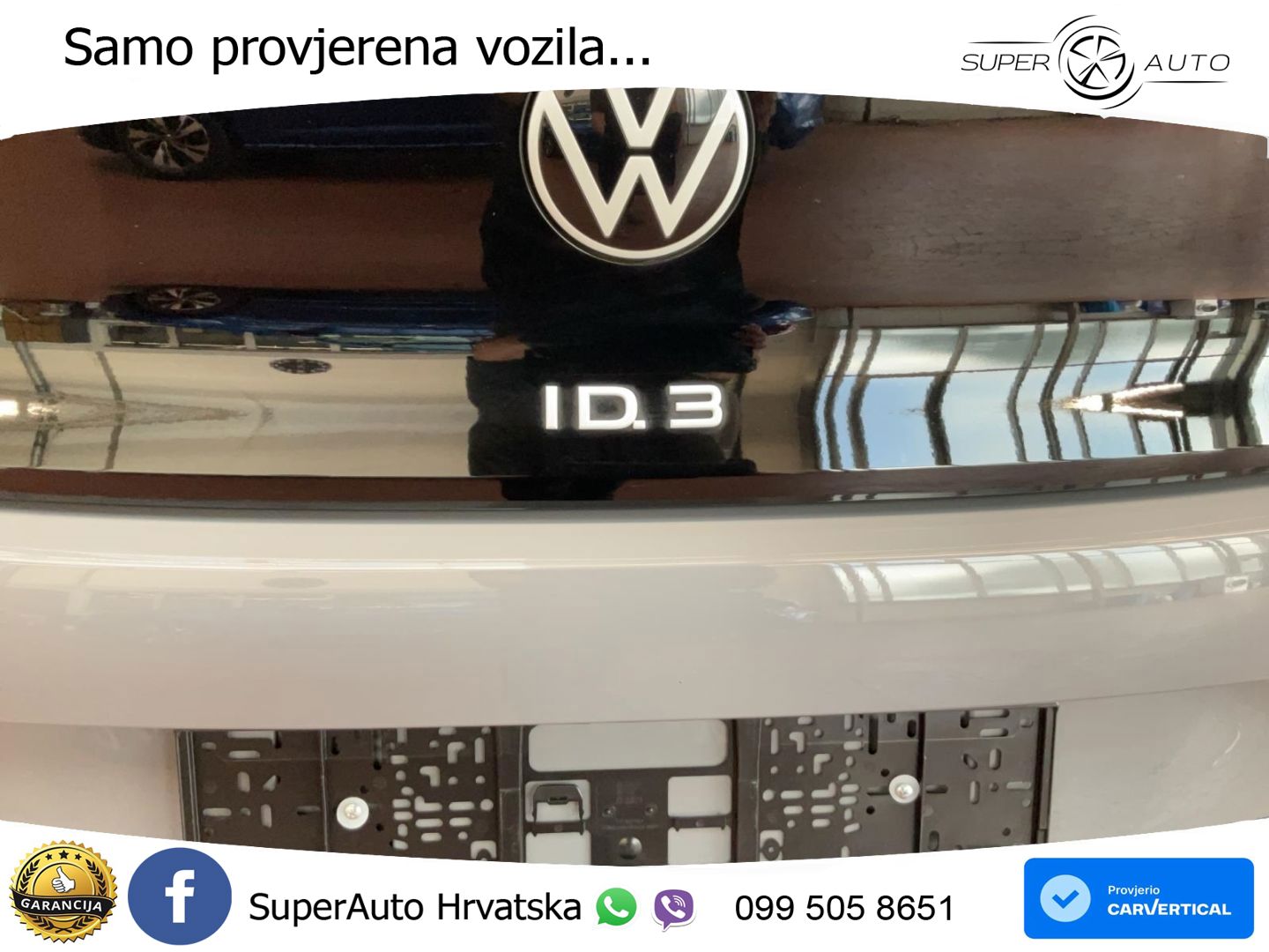 Volkswagen ID.3 Pro 62 kWh (204 KS) LED+GR SJED+ACC