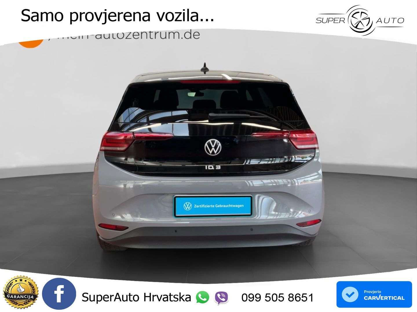 Volkswagen ID.3 Pro 62 kWh (204 KS) LED+GR SJED+ACC