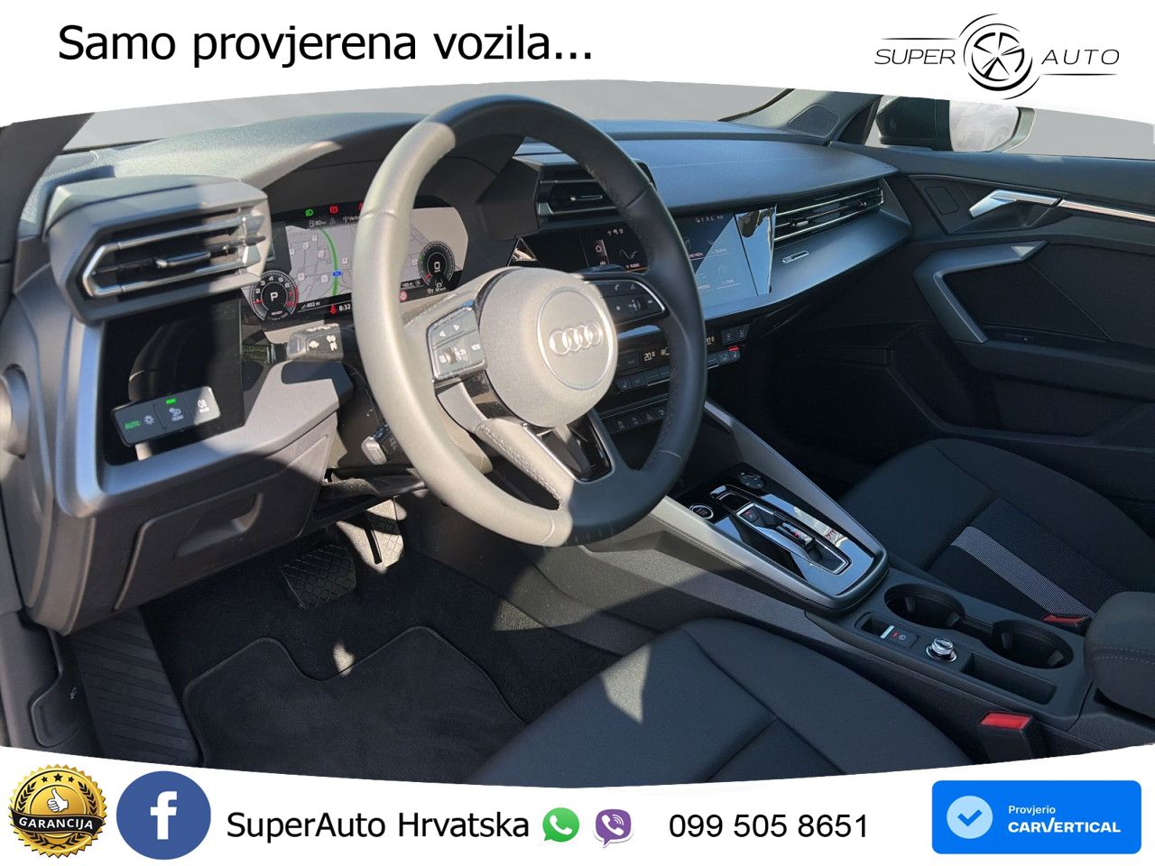 Audi A3 Limuzina 35 TFSI (150 KS) S tronic LED+GR SJED+ACC