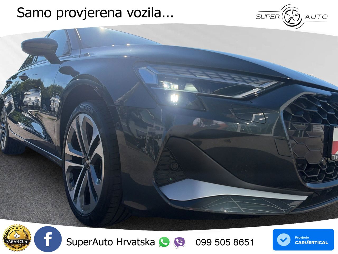 Audi A3 Limuzina 35 TFSI (150 KS) S tronic LED+GR SJED+ACC