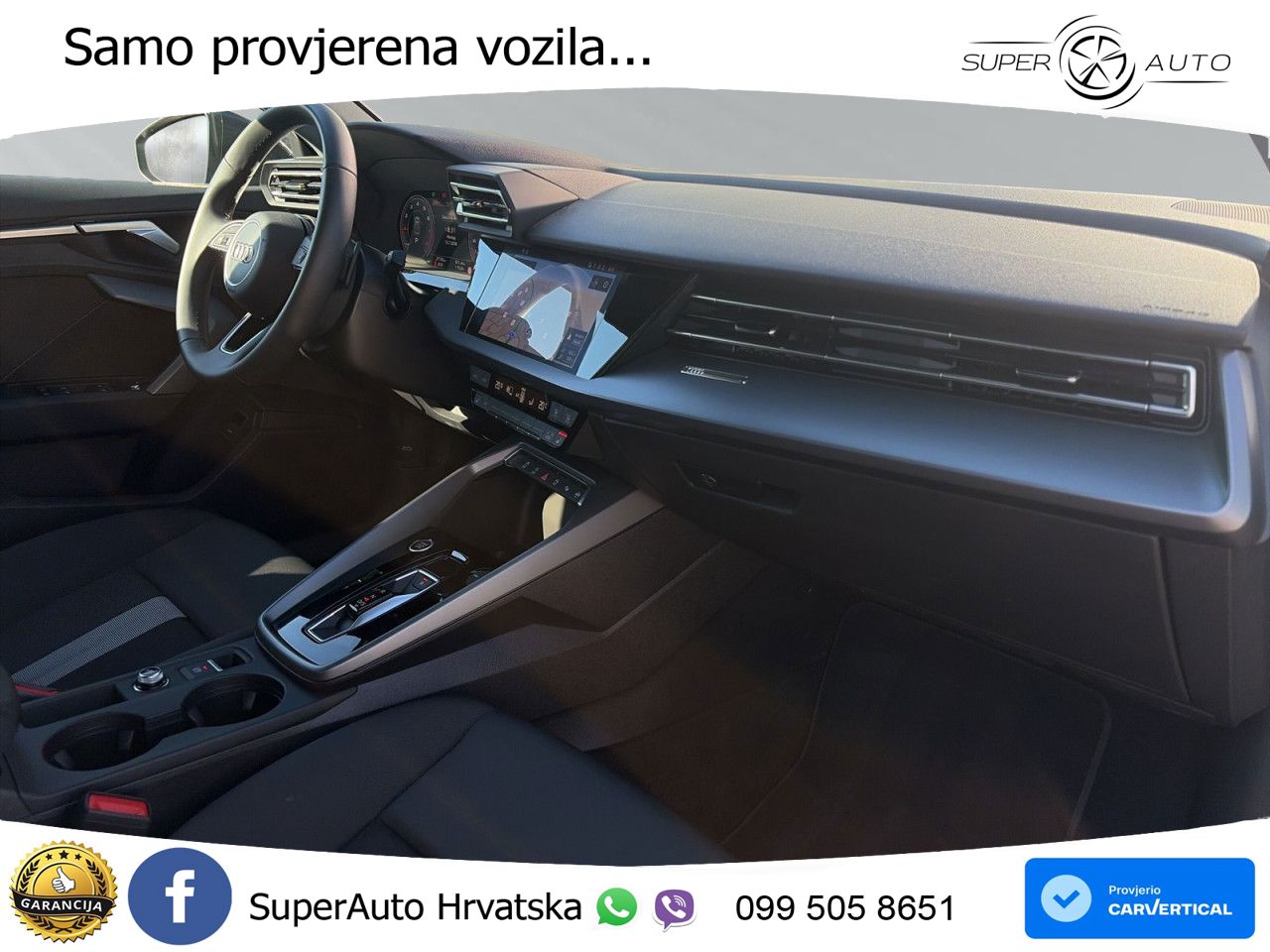 Audi A3 Limuzina 35 TFSI (150 KS) S tronic LED+GR SJED+ACC