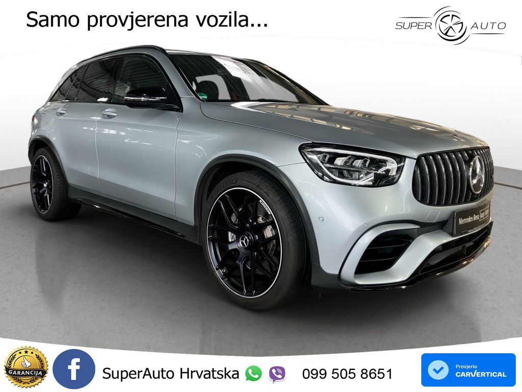 Mercedes AMG GLC 63 V8 (476 KS) 4MATIC+ MCT ZRAČNI+ACC+GR SJED+KAM